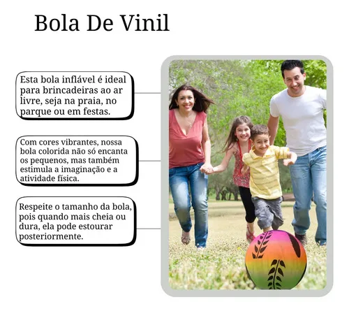 10 Bolas De Vinil Dente De Leite Praia Piscina Atacado Festa, foto 5 de 8