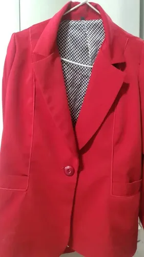 Blazer Vermelho Red Jacket Consultora Independente Mary Kay Vermelho G Liso, foto 4 de 6