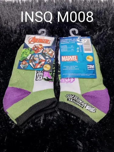 Meia De Herói Marvel Kit 10 Pares Personagem Sortida Avenger 23-27 Colorida #marvel #avengers #spiderman #geek #nerd #marvelcomics #vingadores #cosplay #comics #dc #ironman #brasil..., foto 6 de 8