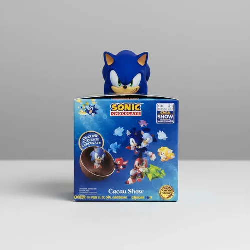 Caixa Surpresa Chocolate Sonic 47g Cacau Show, foto 3 de 4