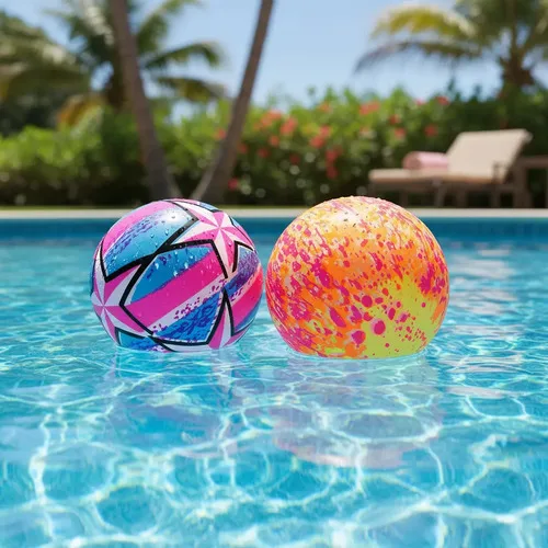 25 Bolas De Vinil Dente De Leite Praia Piscina Atacado Festa Variadas Insetos, foto 4 de 8