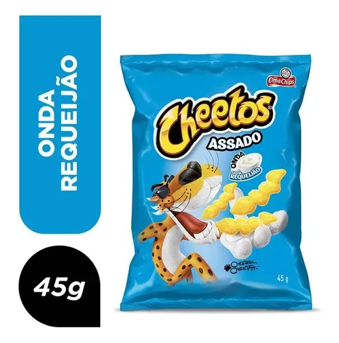 Salgadinho De Milho Onda Cheetos Requeijão 45g Elma Chips, foto 2 de 4