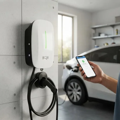 Carregador Wallbox Carro Elétrico 7.4kw Tipo 2, foto 3 de 7