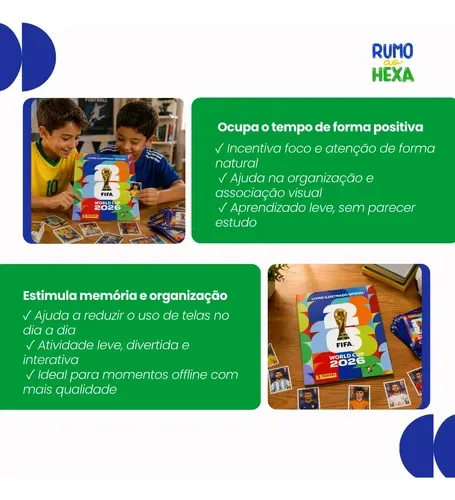 Álbum Oficial Fifa World Copa 2026 Panini Livro Ilustrado, foto 4 de 5