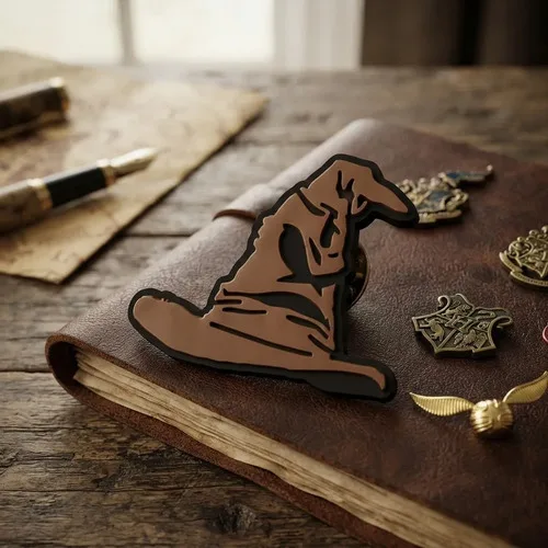 Pin Harry Potter  Coleção Cacau Show Chapéu, foto 2 de 3