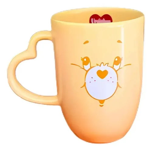 Caneca Ursinhos Carinhosos Fofinha Personagens Cacau Show Cor Sol - Amarelo, foto 1 de 8