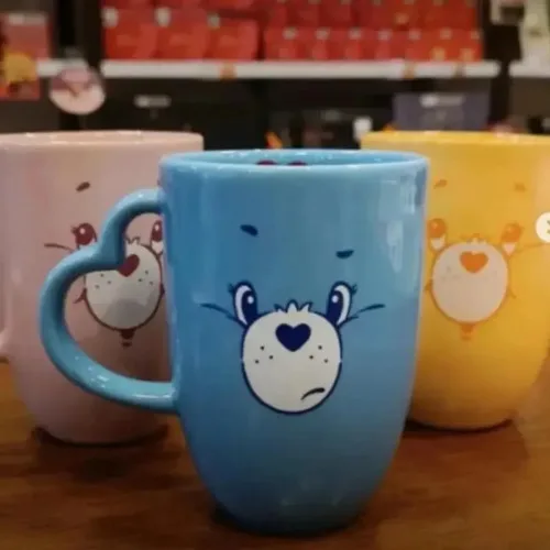 Caneca Ursinhos Carinhosos Fofinha Personagens Cacau Show Cor Sol - Amarelo, foto 3 de 8