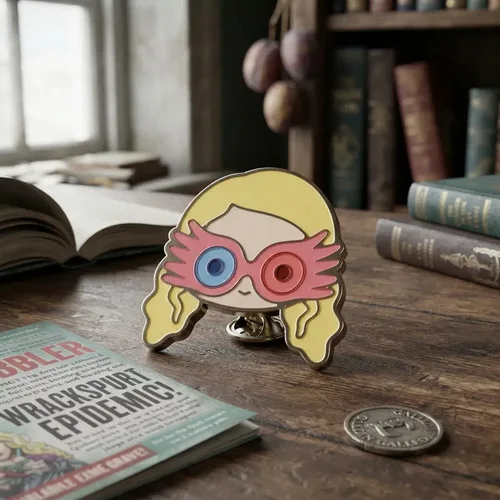 Pin Harry Potter Coleção Cacau Show Luna, foto 1 de 3