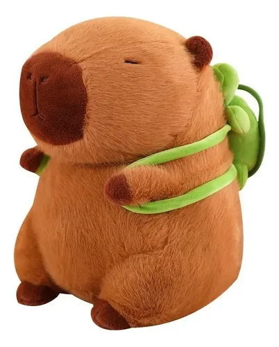 Brinquedo Pelúcia De Capivara Marrom-claro, foto 1 de 6