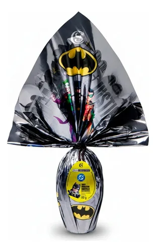 Ovo De Pascoa Gogos Batman Cacau Show Brinde Surpresa 80g, foto 1 de 8