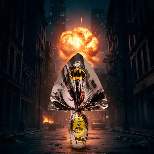 Ovo De Pascoa Gogos Batman Cacau Show Brinde Surpresa 80g, foto 8 de 8