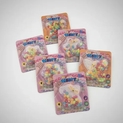 Kit 10 Cartelas De Miçangas Pulseira Infantil Lembrancinha, foto 8 de 8