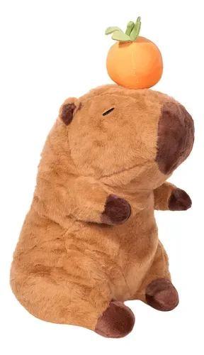 Pelúcia Capivara 35cm Yoi Marrom Infantil Lavável Sem Pilhas Sortimento, foto 2 de 3