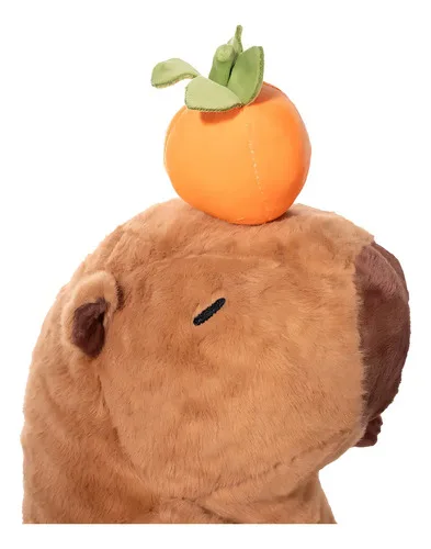 Pelúcia Capivara 35cm Yoi Marrom Infantil Lavável Sem Pilhas Sortimento, foto 3 de 3