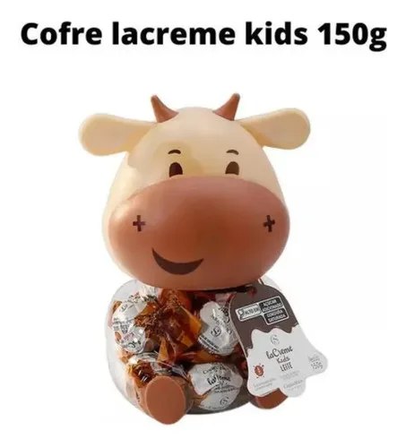 Cofre Vaquinha Cremilda Lacreme Kids Chocolate Cacau Show, foto 2 de 5