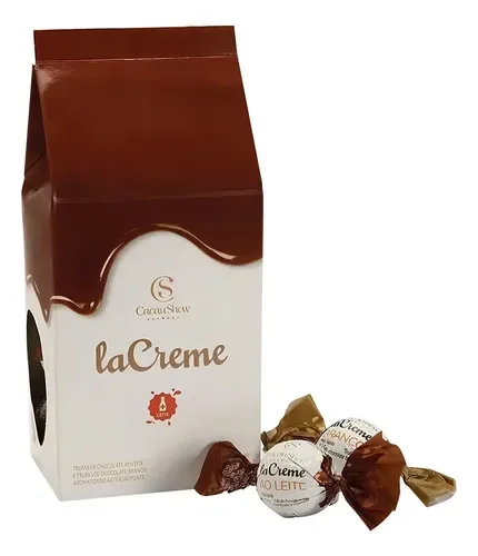 Caixa De Trufas Lacreme 160g Cacau Show Para Presente, foto 1 de 4