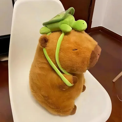 Boneca Decorativa Capivara Plush Urso De Pelúcia Realista E, foto 3 de 7