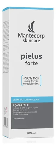 Shampoo Fortalecedor Pielus Skincare 200ml Cabelo Enfraquecido, foto 2 de 3