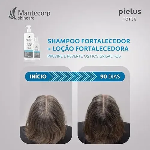 Shampoo Fortalecedor Pielus Skincare 200ml Cabelo Enfraquecido, foto 3 de 3