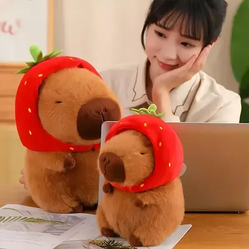 2 Pcs Peluches De Capivara E Mochilas Pequenas De Tartaruga Cor 2pcs Turtle Doll, foto 3 de 4