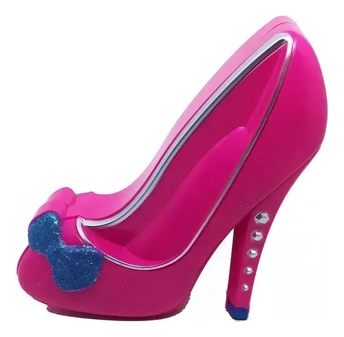 Kit Maquiagem Infantil Fashion Gril Modelo Sapato Hipoalergênico Rosa, foto 6 de 8